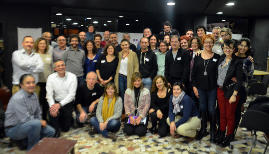 Fotografía de los Agentes de Transformación intencional (GAIT nov 2014, Madrid)
